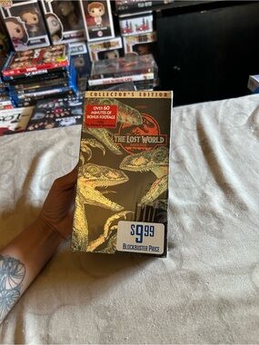 The Lost World: Collector's Edition VHS - Green & Gold Design (Sealed)🔥